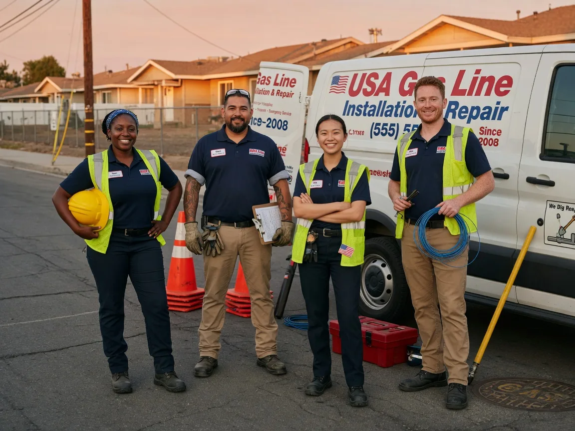 Gas Line Installation company in Saint Helena, NE